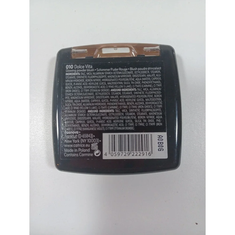 Catrice Blush Box Dolce Vita 010 Glowing Multicolor Powder Blush 5.5g Set‎ of 2